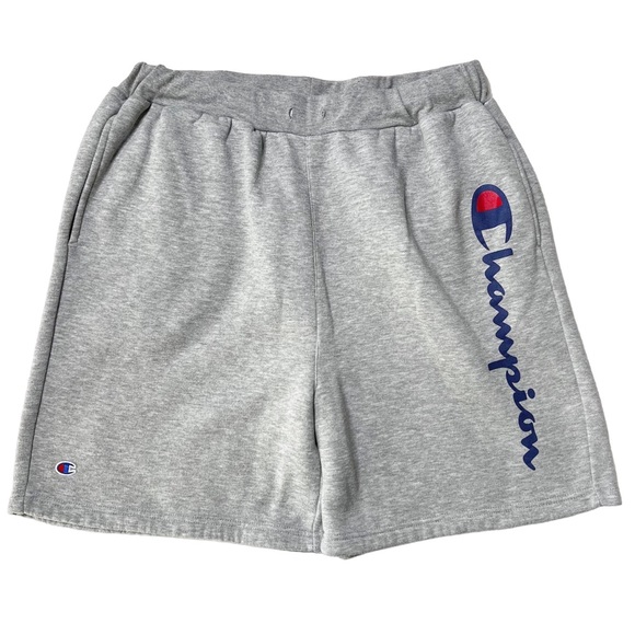 Champion Logo Activewear Sweat Shorts 7” in Grey Men’s Sz 2XL - Picture 1 of 7